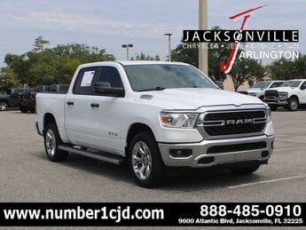 2023 Bright White Clearcoat Ram 1500 Big Horn 4 Door Truck Automatic G 5.7L 8 Cylinder Engine5.7