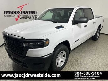 2025 Bright White Clearcoat Ram 1500 Tradesman Truck RWD Automatic 4 Door