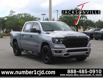 2023 Billet Silver Metallic Clearcoat Ram 1500 Big Horn 4X4 G 3.6L V6 Cylinder Engine3.6 Truck