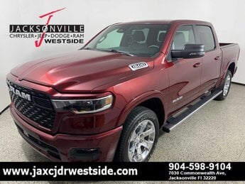 2025 Delmonico Red Pearlcoat Ram 1500 Big Horn G 3.0L Straight 6 Cylinder Engine3.0 4 Door 4X4 Automatic Truck