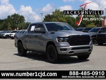2024 Billet Silver Metallic Clearcoat Ram 1500 Big Horn 4 Door Truck 4X4 Automatic