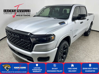 2026 Silver Zynith Ram 1500 Big Horn Automatic 4 Door G 5.7L 8 Cylinder Engine5.7