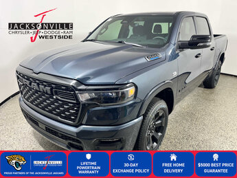 2026 Forged Blue Metallic Ram 1500 Big Horn Truck Automatic 4X4 G 5.7L 8 Cylinder Engine5.7