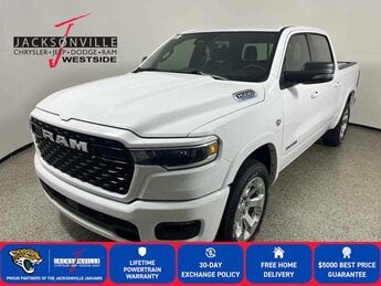 2026 Bright White Clearcoat Ram 1500 Big Horn Truck Automatic 4 Door 4X4 G 5.7L 8 Cylinder Engine5.7