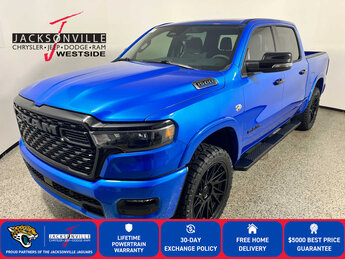 2026 Hydro Blue Pearlcoat Ram 1500 Big Horn 4X4 Automatic Truck