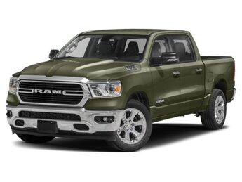 2021 Olive Green Pearlcoat Ram 1500 Big Horn 4 Door G 5.7L 8 Cylinder Engine5.7 Truck Automatic 4X4
