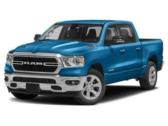 2020 Hydro Blue Pearlcoat Ram 1500 Big Horn 4X4 Automatic Truck 4 Door