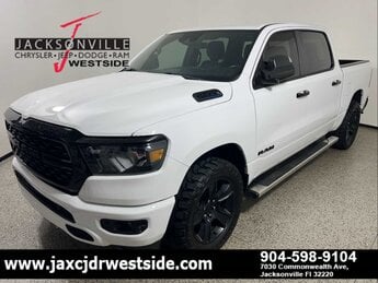2024 Bright White Clearcoat Ram 1500 Big Horn Truck Automatic G 5.7L 8 Cylinder Engine5.7 4 Door 4X4