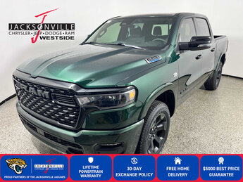 2026 Serrano Green Metallic Ram 1500 Big Horn 4X4 Truck G 5.7L 8 Cylinder Engine5.7 4 Door