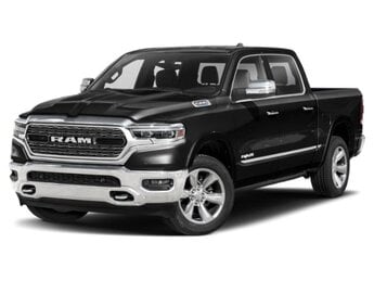 2022 Diamond Black Crystal Pearlcoat Ram 1500 Limited 4 Door 4X4 Truck