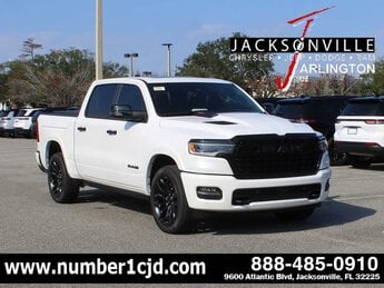 2026 Ivory White Tri-Coat Pearlcoat Ram 1500 Limited Automatic G 3.0L Straight 6 Cylinder Engine3.0 4X4
