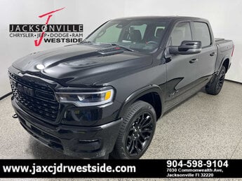 2025 Diamond Black Crystal Pearlcoat Ram 1500 Limited Automatic 4 Door Truck
