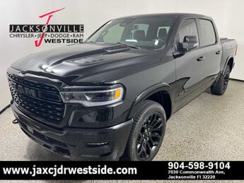 2025 Diamond Black Crystal Pearlcoat Ram 1500 Limited 4 Door 4X4 Truck Automatic