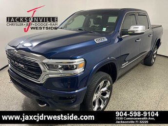2022 Patriot Blue Pearlcoat Ram 1500 Limited G 5.7L 8 Cylinder Engine5.7 4 Door Truck 4X4 Automatic