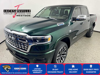 2026 Serrano Green Metallic Ram 1500 Longhorn G 5.7L 8 Cylinder Engine5.7 Truck 4X4