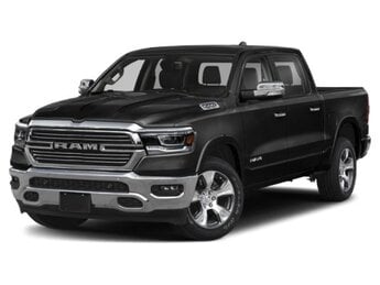 2020 Diamond Black Crystal Pearlcoat Ram 1500 Laramie Automatic 4X4 Truck