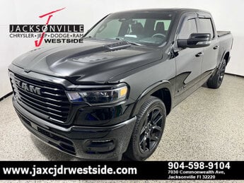 2025 Diamond Black Crystal Pearlcoat Ram 1500 Laramie Truck 4 Door G 3.0L Straight 6 Cylinder Engine3.0