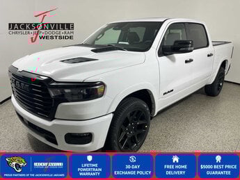 2026 Bright White Clearcoat Ram 1500 Laramie Automatic G 3.0L Straight 6 Cylinder Engine3.0 Truck 4X4