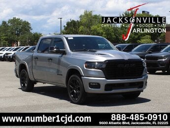 2025 Billet Silver Metallic Clearcoat Ram 1500 Laramie 4X4 Truck Automatic