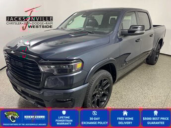 2026 Forged Blue Metallic Ram 1500 Laramie 4X4 G 3.0L Straight 6 Cylinder Engine3.0 Truck