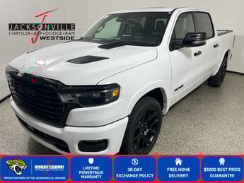 2026 Bright White Clearcoat Ram 1500 Laramie Truck G 3.0L Straight 6 Cylinder Engine3.0 Automatic 4 Door 4X4