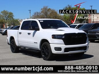 2025 Ivory White Tri-Coat Pearlcoat Ram 1500 Laramie G 3.0L Straight 6 Cylinder Engine3.0 Truck 4X4 4 Door Automatic
