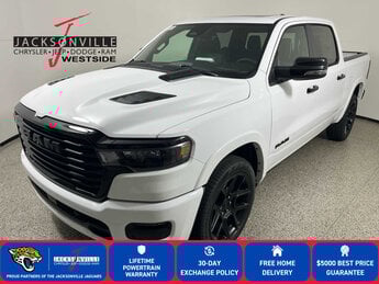 2026 Bright White Clearcoat Ram 1500 Laramie 4X4 G 3.0L Straight 6 Cylinder Engine3.0 Truck Automatic 4 Door