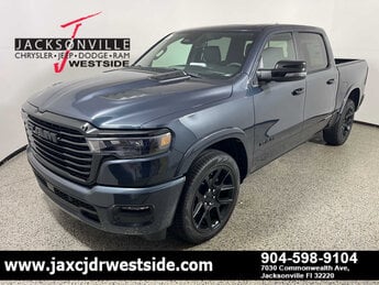 2026 Forged Blue Metallic Ram 1500 Laramie 4 Door Automatic Truck 4X4