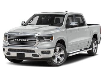 2023 Bright White Clearcoat Ram 1500 Laramie 4 Door Automatic Truck 4X4 G 5.7L 8 Cylinder Engine5.7