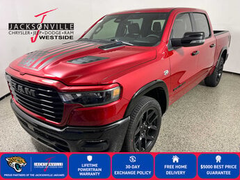 2026 Molten Red Pearlcoat Ram 1500 Laramie Truck 4X4 Automatic