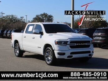 2022 Bright White Clearcoat Ram 1500 Laramie Truck Automatic 4X4