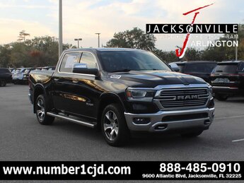 2019 Diamond Black Crystal Pearlcoat Ram 1500 Laramie 4X4 4 Door Automatic Truck G 5.7L 8 Cylinder Engine5.7