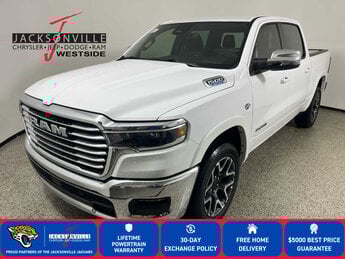 2026 Bright White Clearcoat Ram 1500 Laramie 4X4 Automatic G 5.7L 8 Cylinder Engine5.7 Truck