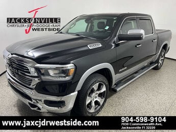 2019 Diamond Black Crystal Pearlcoat Ram 1500 Laramie Truck 4X4 G 5.7L 8 Cylinder Engine5.7 Automatic