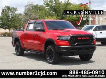 2025 Flame Red Clearcoat Ram 1500 Rebel Truck Automatic 4X4