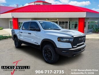 2026 Bright White Clearcoat Ram 1500 Rebel Automatic 4X4 Truck