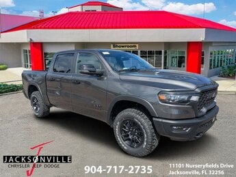 2026 Granite Crystal Metallic Clearcoat Ram 1500 Rebel 4 Door 3.0L I6 Engine Truck