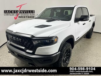 2026 Bright White Clearcoat Ram 1500 Rebel Automatic G 3.0L Straight 6 Cylinder Engine3.0 4 Door Truck