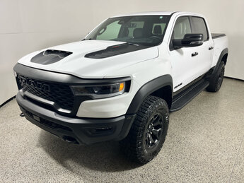 2025 Bright White Clearcoat Ram 1500 RHO G 3.0L Straight 6 Cylinder Engine3.0 4X4 4 Door Automatic