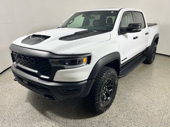 2025 Bright White Clearcoat Ram 1500 RHO G 3.0L Straight 6 Cylinder Engine3.0 4X4 4 Door Automatic