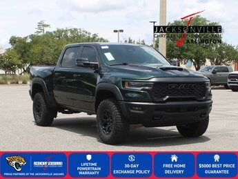 2026 Serrano Green Metallic Ram 1500 RHO 4X4 G 3.0L Straight 6 Cylinder Engine3.0 4 Door Truck