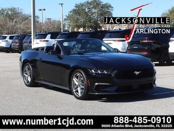 2024 Shadow Black Ford Mustang EcoBoost Premium Automatic Convertible 2 Door RWD
