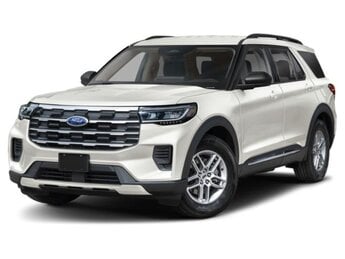 2025 Star White Metallic Tri-Coat Ford Explorer Active SUV RWD 4 Door Automatic G 2.3L 4 Cylinder Engine2.3
