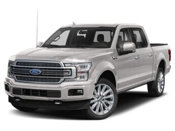 2019 White Platinum Metallic Tri-Coat Ford F-150 Limited G 3.5L V6 Cylinder Engine3.5 RWD 4 Door