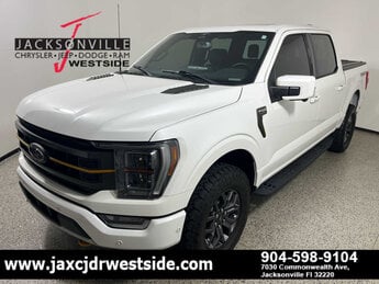 2023 Star White Metallic Tri-Coat Ford F-150 Tremor G 3.5L V6 Cylinder Engine3.5 4X4 4 Door Automatic Truck