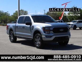 2023 Iconic Silver Metallic Ford F-150 XL G 2.7L V6 Cylinder Engine2.7 4 Door 4X4 Truck Automatic