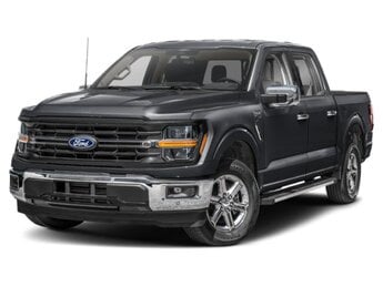 2024 Agate Black Metallic Ford F-150 XLT 2.7L V6 Cylinder Engine Truck Automatic