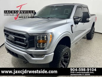 2021 Iconic Silver Metallic Ford F-150 XLT G 3.5L V6 Cylinder Engine3.5 4 Door Truck Automatic
