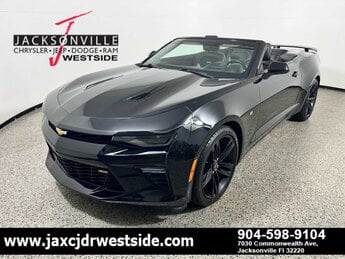 2017 Black Chevrolet Camaro 2SS Automatic RWD 2 Door Convertible G 6.2L 8 Cylinder Engine6.2