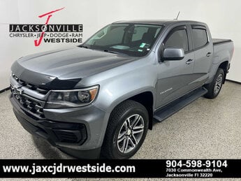 2021 Satin Steel Metallic Chevrolet Colorado 2WD Work Truck Truck 4 Door Automatic G 3.6L V6 Cylinder Engine3.6 RWD